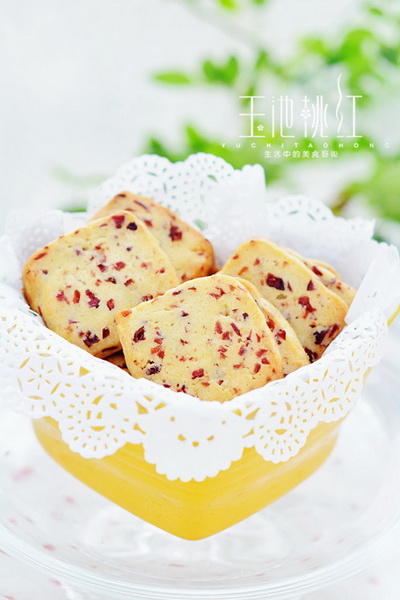 淡奶油蔓越莓饼干的做法