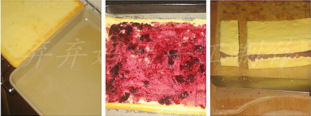 蓝莓酱夹心蛋糕步骤5
