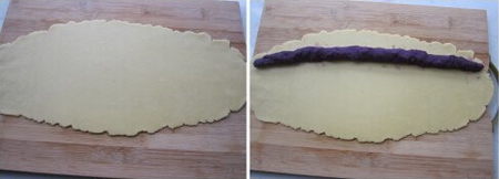 紫薯酥步骤7-8
