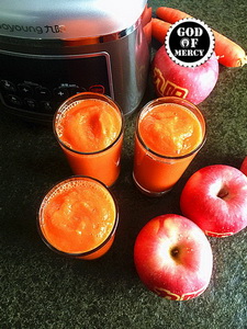 苹果胡萝卜果汁步骤10
