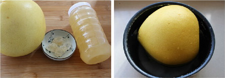 蜂蜜柚子茶步骤1-2