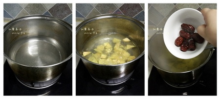 红薯姜汤步骤4-6