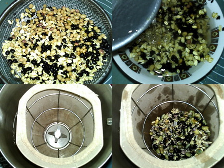 黑米燕麦黑黄豆浆步骤1
