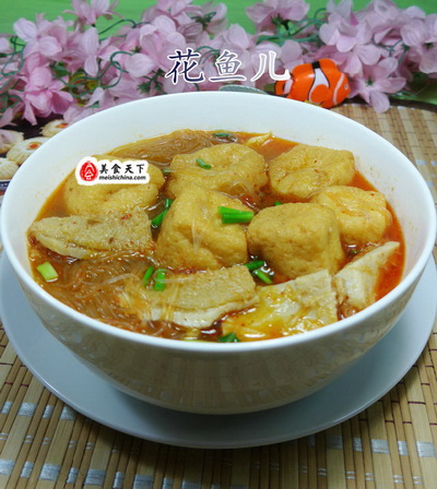 油豆腐粉丝牛肚汤的做法