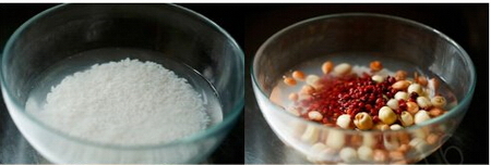 金瓜糯米八宝饭步骤1