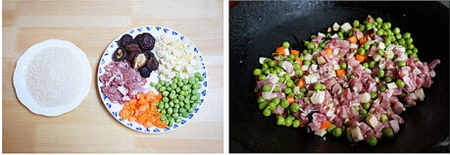豌豆饭步骤1-2