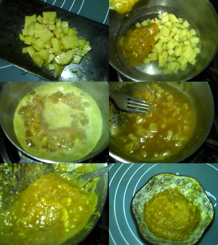咖喱土豆西多士步骤1