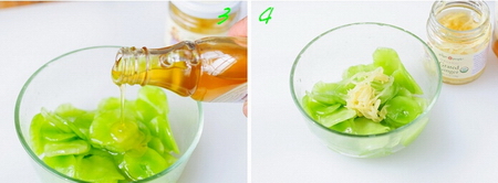 姜汁凉拌莴苣片步骤3-4