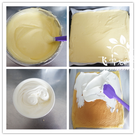 奶油蛋糕卷步骤9-12