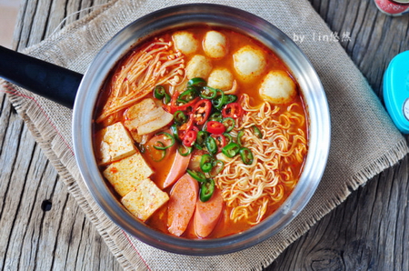 韩式辣白菜汤的做法