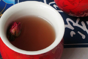 红糖玫瑰花茶