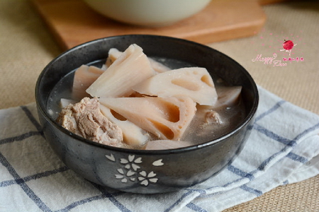 (2)排骨莲藕汤