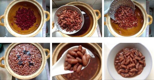 酸菜红豆汤步骤1-2