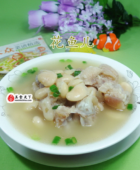 (1)白芸豆猪蹄汤