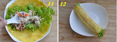 牛肉丁炒米饭的做法步骤11-12
