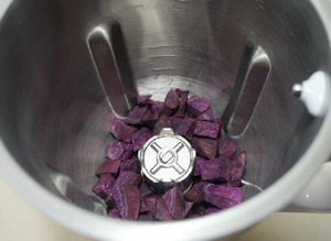 紫薯糯米糊的做法步骤2