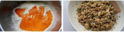 香菇鸡肉饺子的做法步骤3