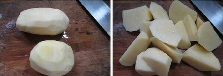 青菜土豆龙骨汤的做法步骤3