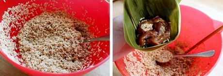 鲜肉藜麦粽的做法步骤5-6