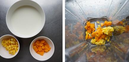 芒果玉米奶的做法步骤1-2
