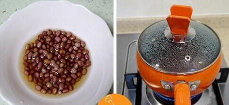 椰浆红豆小圆子的做法步骤1
