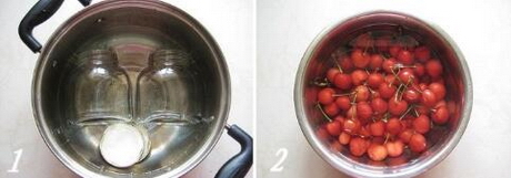 糖渍樱桃的做法步骤1-2