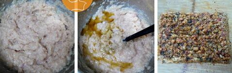 辣白菜鸡肉水饺的做法步骤3-4