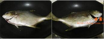 酸子姜焖金鲳鱼的做法步骤1-2