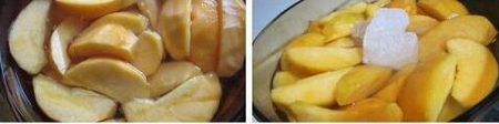 黄桃罐头的做法步骤3-4