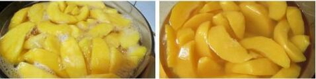 黄桃罐头的做法步骤5-6