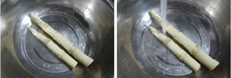 咸肉鞭笋豆腐汤的做法步骤2