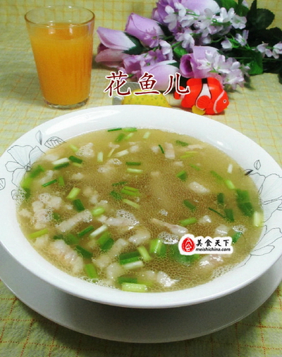 (3)榨菜肉丝汤