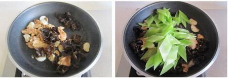 木耳莴苣炒鸡片的做法步骤5-6
