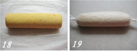 胡萝卜土豆泥蛋糕卷的做法步骤17-18