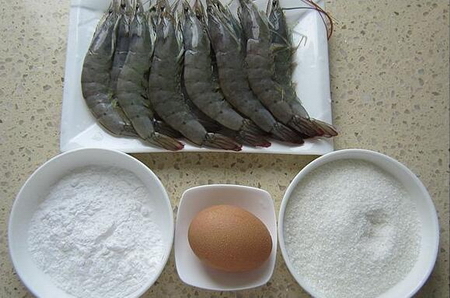 香酥虾的做法步骤1