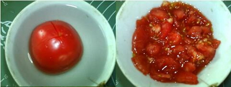 番茄枸杞玉米羹的做法步骤1