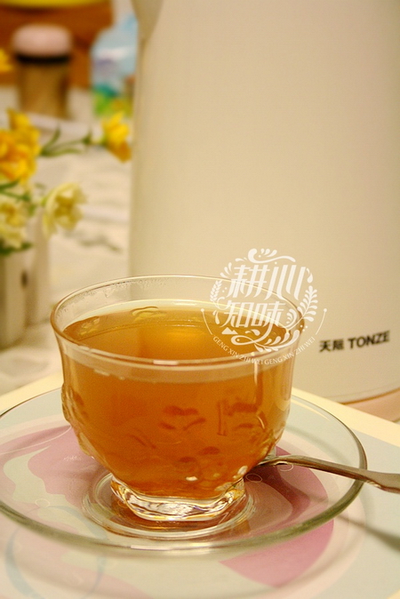 双花山楂茶的做法