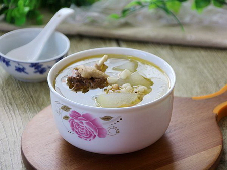 冬瓜薏米鸭汤的做法