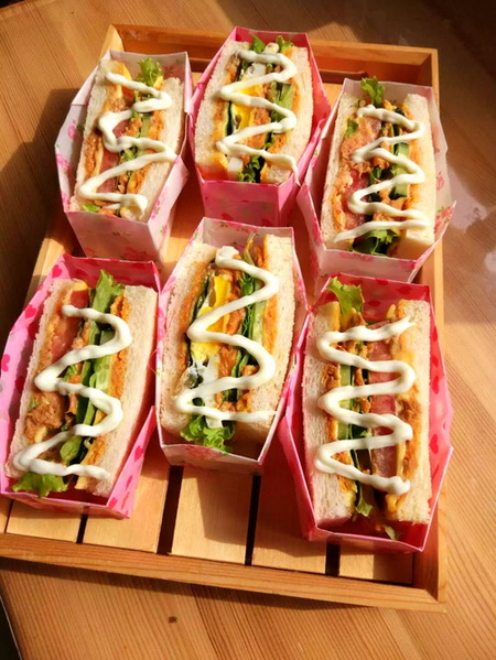 (1)金枪鱼三明治