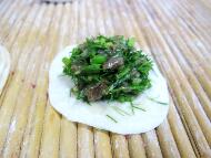 羊肉茴香水饺的做法步骤3