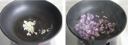 素炒紫菜花的做法步骤7-8