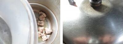 小白菜排骨粉丝汤的做法步骤3