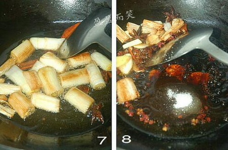 葱油烧带鱼的做法步骤7-8