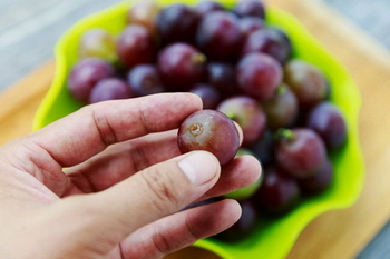 巧洗葡萄，吃葡萄不吐葡萄皮的步骤3