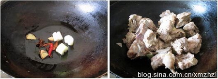 鸡腿菇烧排骨的做法步骤5-6