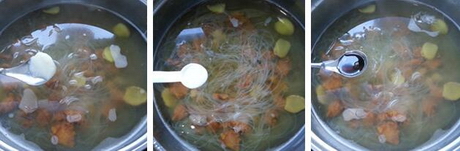 紫菜干贝肉片汤的做法步骤7-9