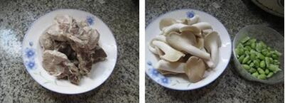 毛豆秀珍菇龙骨汤的做法步骤1
