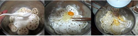 脆炸鲜藕的做法步骤4-6