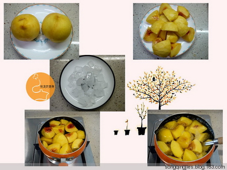 糖水黄桃的做法步骤1-3