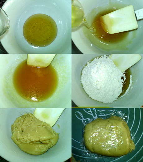 广式核桃豆沙月饼的做法步骤1